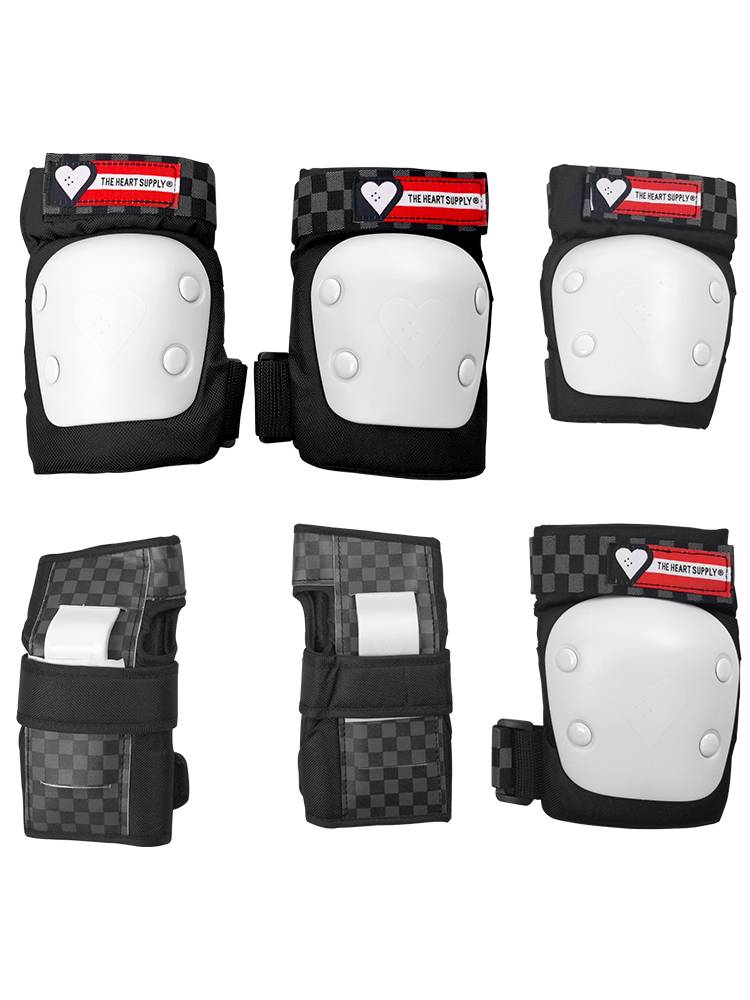 Helmet + protective gear (set)